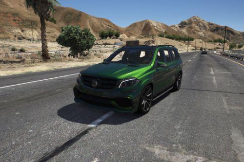 Realistic handling for Mercedes-Benz GLS 63 AMG-Top speed 250kmh